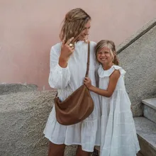 Деловая поставка с фабрики, детское белое платье для девочек От 1 до 7 лет, детская одежда индивидуальный заказ,, INS, Товары для малышей, Прямая поставка