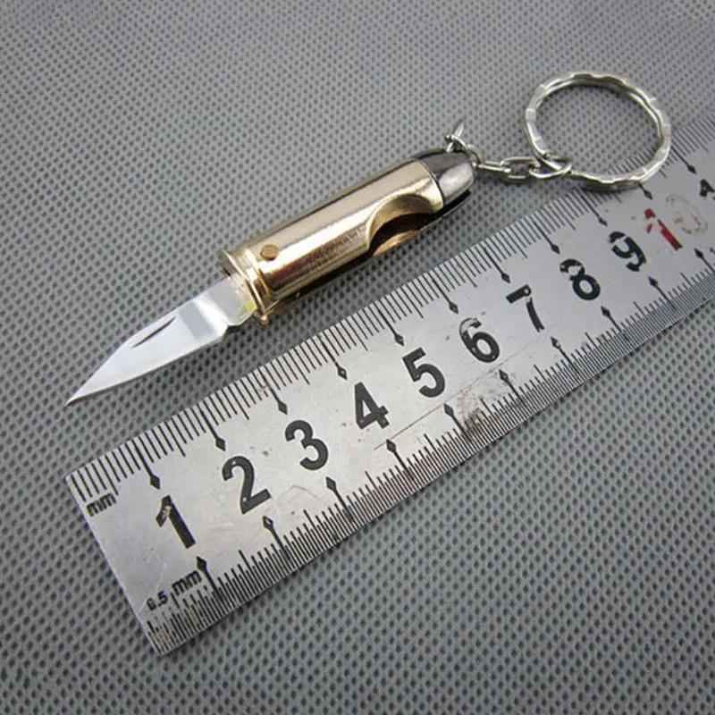 

Self Defense Keychain Knife Creative Mini Outdoor Camping Versatile Portable Foldable Self Defense Safety Pocket Nail Clipper