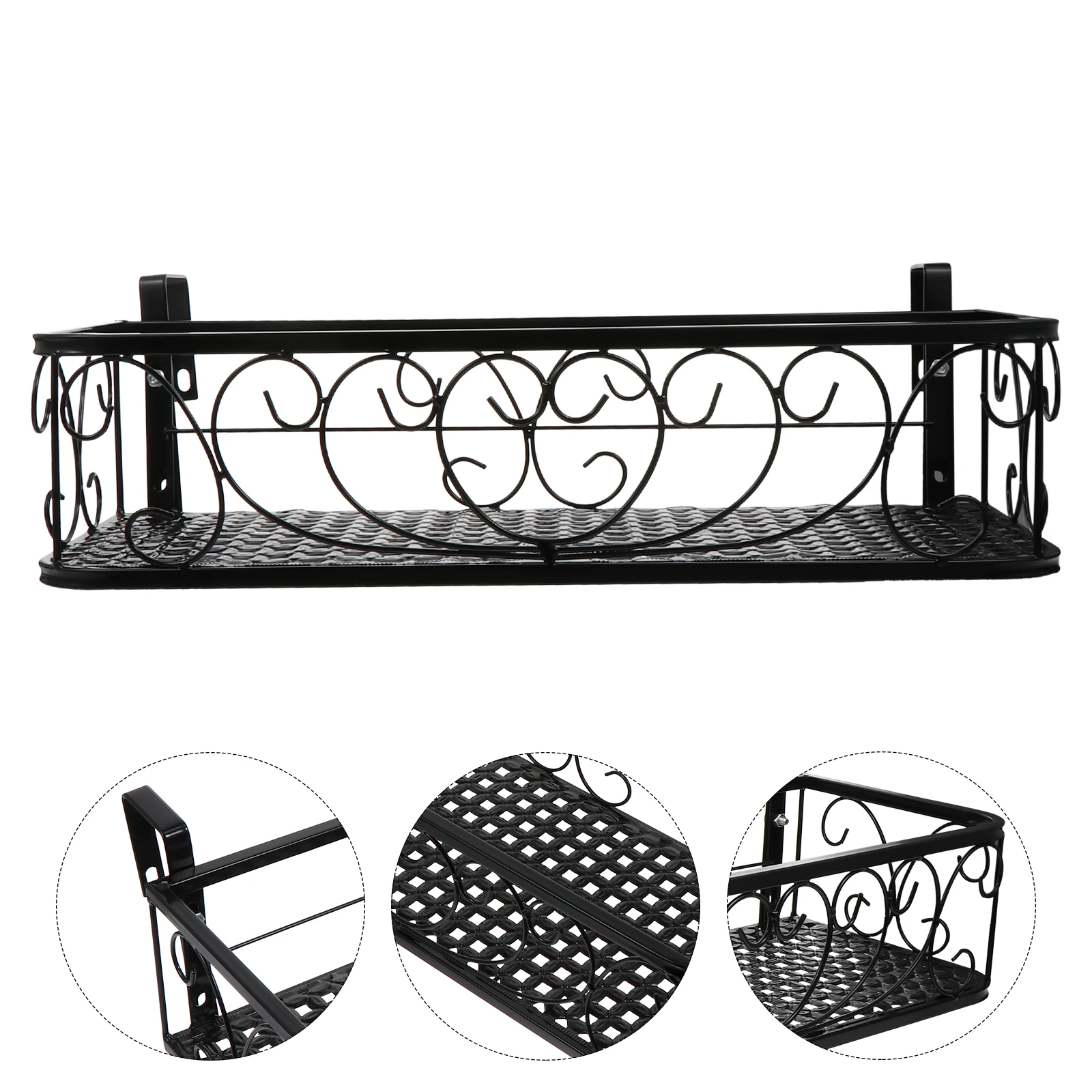 selecteer hoofdstad Armstrong Opknoping Plantenbakken Railing Planter Plant Outdoor Indoor Hek Bloempot  Trog Stand Over Balkon Holder Hangers Planten Potten Voor|Bloempotten &  Bloembakken| - AliExpress