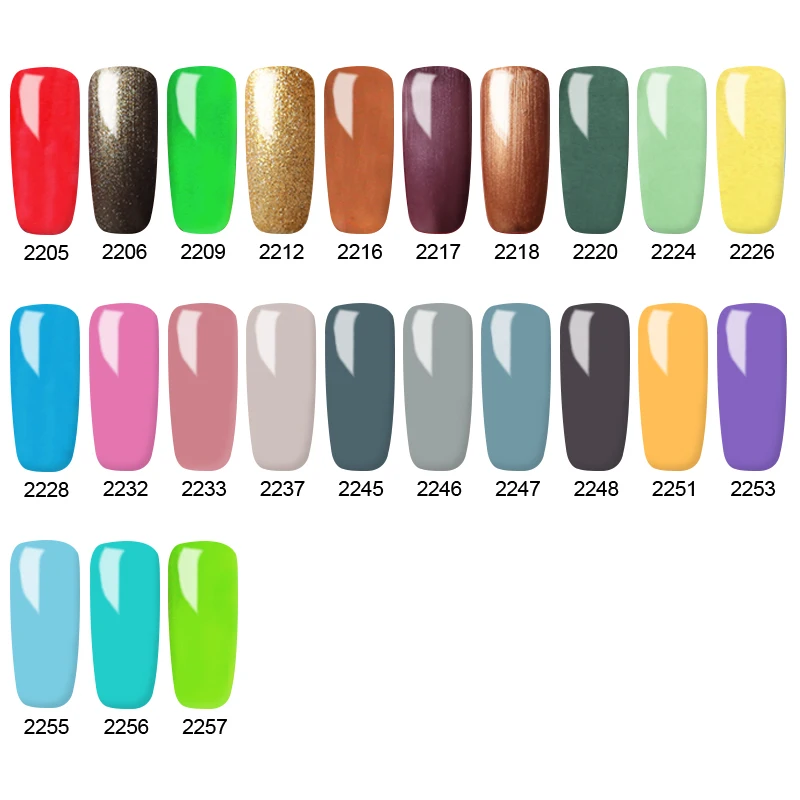 Bukio цвет набор гель-лаков для ногтей впитывающийся УФ светодиодный гель лак для ногтей Маникюрные украшения нужно верхнее Базовое покрытие