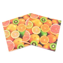 [В настоящее время доступна] новая продукция, указанная фруктовая серия салфетка цвета салфетка с принтом ткани RUFT-09