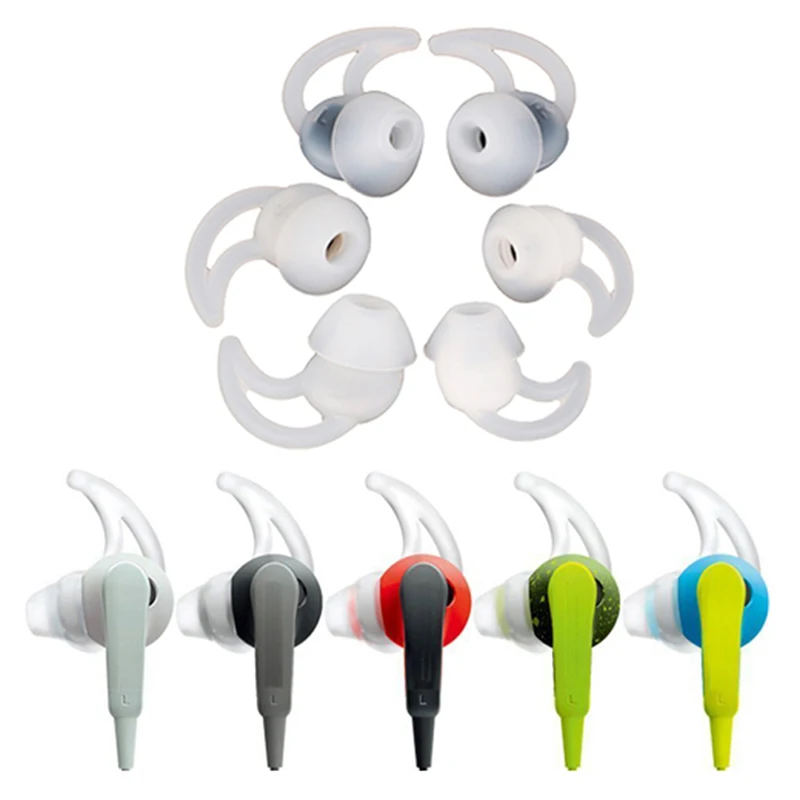 3Pairs 12/13/14mm Size Soft Replacement Ear Bud Tips For QC20i QC20 Earphones Headphone | Электроника