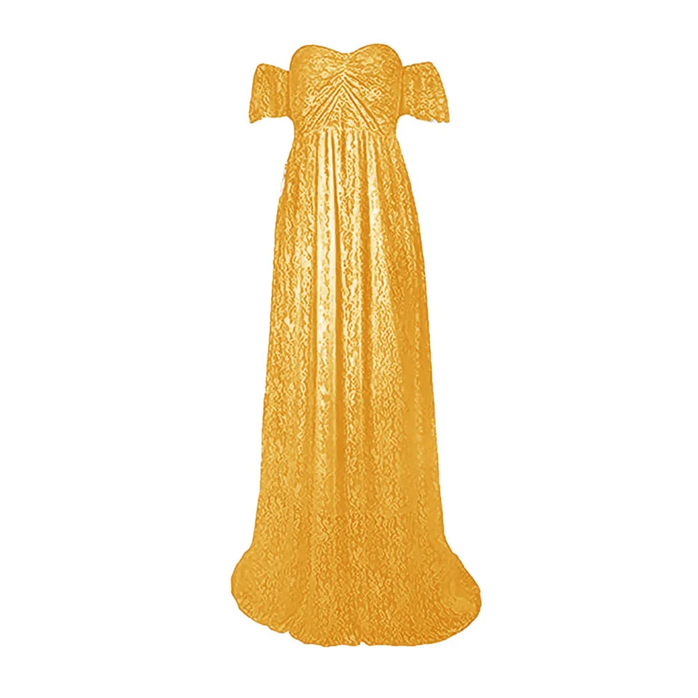 New Lace Maternity Dresses Elegence Pregnancy Dress Photography Long Pregnant Women Maxi Gown For Baby Shower Photo Shoots Props (28)