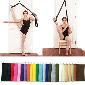 

Door Flexibility Stretching Leg Stretcher Strap Adjustable Sports Yoga Ballet Band Exercise Soft Leg Belt for Gymnastics Belt
