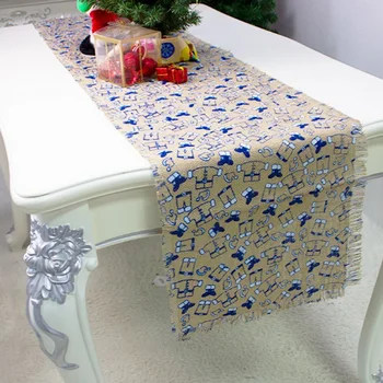 

Decor Christmas Table Runners 270*40cm Kitchen Linen Ornament Tablecloth