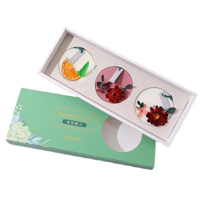 3Pcs Fragrance Wax Tablet Wardrobe Scented Wax Tablets Shoe Cabinets  Incense Lasting Dry Flower Air Freshener Wedding Gift Boxes - AliExpress