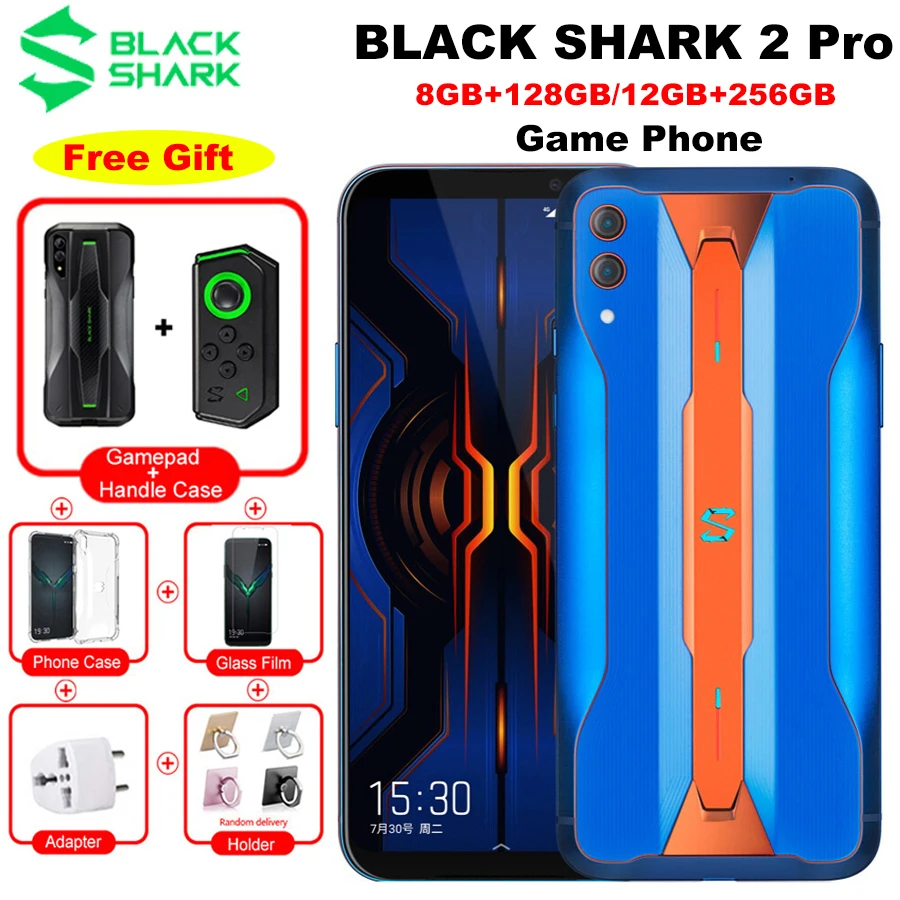 Global Version Xiaomi Black Shark 2 Pro LTE 4G Game Phone 6.39 Global Version Xiaomi Black Shark 2 Pro LTE 4G Game Phone 6.39
