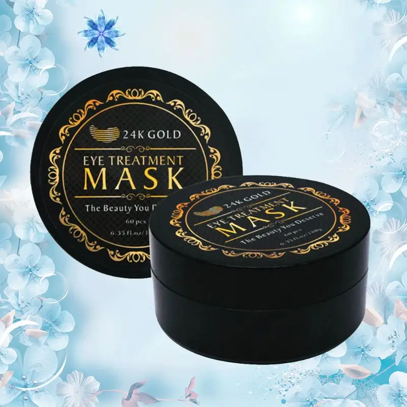 

60Pcs Collagen Eye Mask Skin Repair Remove Dark Circles Moisturizing Anti Aging Essence Patches