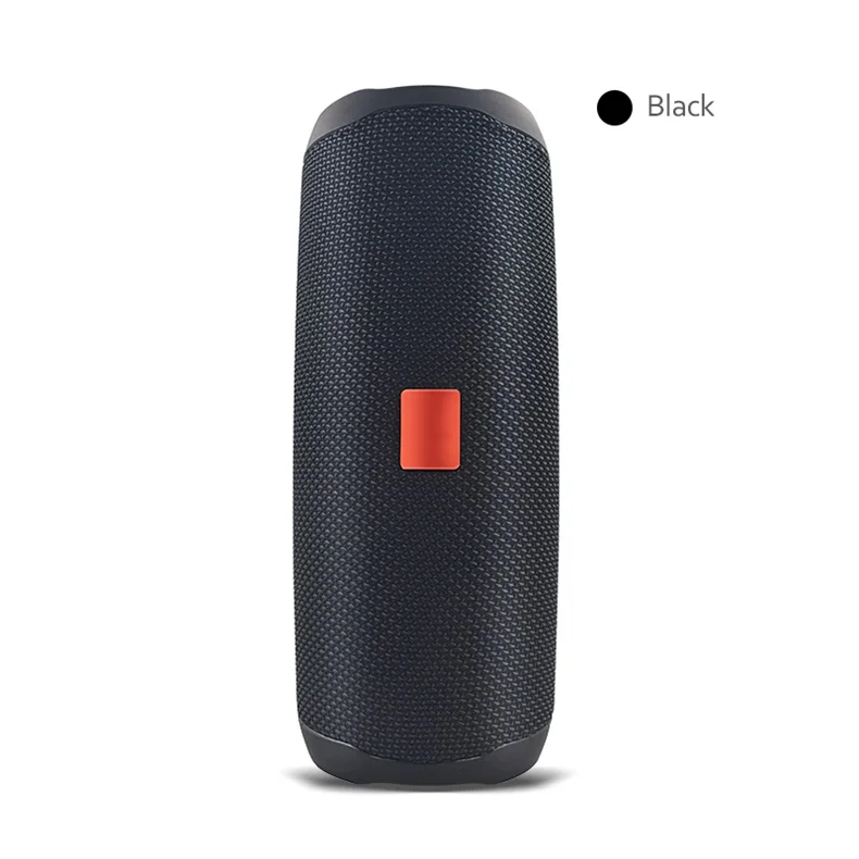 black Цена по прейскуранту завода Bluetooth динамик Filp 5 водонепроницаемый портативный открытый беспроводной мини Колонка коробка Поддержка TF карты стерео Hi-Fi - Цвет: black
