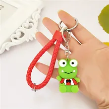 Дорожный брелок с дизайном «лягушка» подвеска Meng симпатичная школьная сумка кукла-подвеска ПВХ мягкая шелконовая кукла подвеска