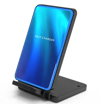 

Universal 10W Qi Wireless Fast Charger Charging Stand Dock for Smart Phone
