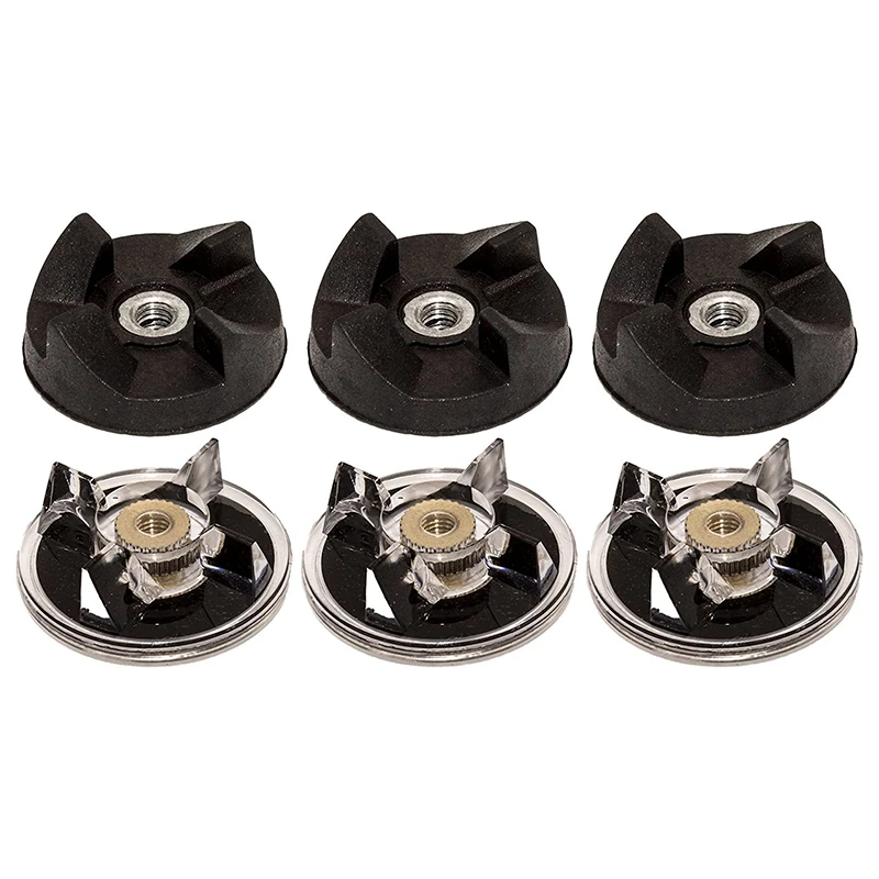 

6 Base Gear and Blade Gear Replacement Part,Compatible for ic MB1001 250W Blenders