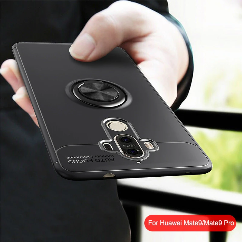 heroïne focus aanklager Phone Cases For Huawei Mate 9 Pro Case Huawei Mate 9 Cover Magnetic Ring  Car Holder Silicone Original Tpu Coque For Huwei Mate 9 - Mobile Phone  Cases & Covers - AliExpress