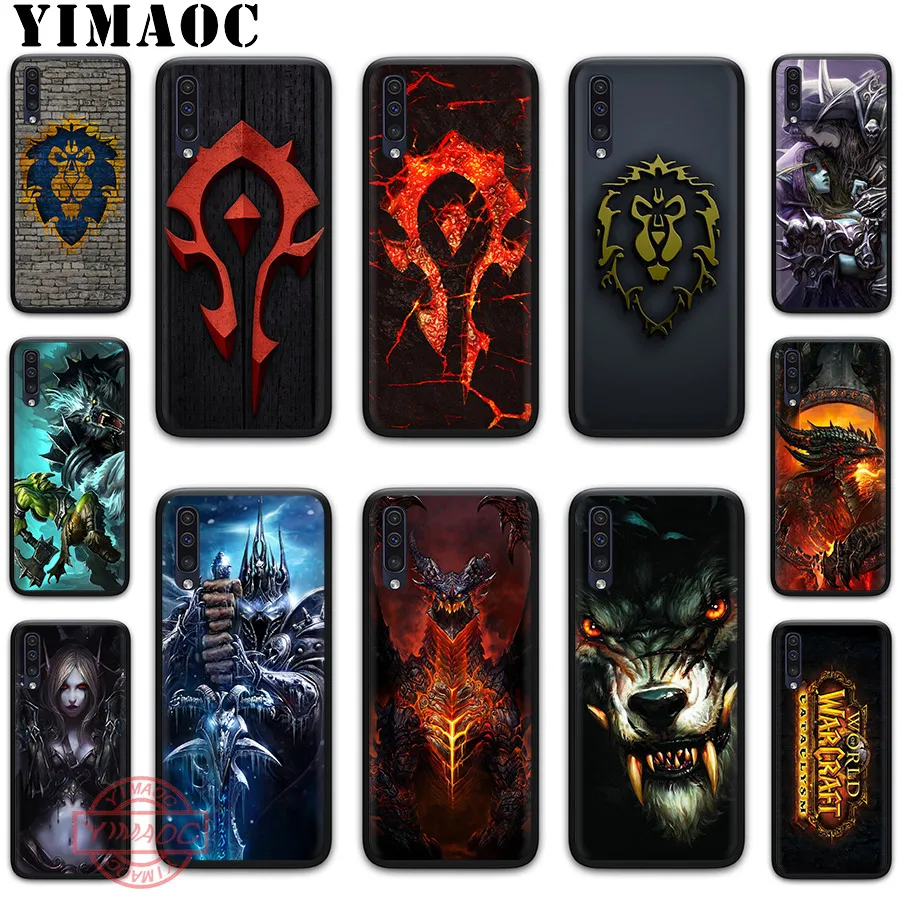 YIMAOC поражает World of Warcraft мягкий чехол для Samsung A50 A70 A10s A20 A30s A40s A50s A60 A6 A7 A8 A9 J6 2018 M10 M20 M30