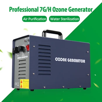 

7G/H Professional AC220V EU Plug Ozone Generator Air Purification Water Sterilization Disinfection Machine Deodorizer Ozonator