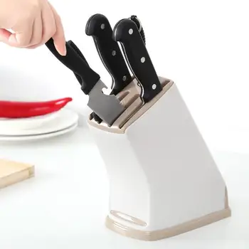 

Kitchen Creative Supplies Multifunctional Storage Plastic Tool Rack Storage Shelf Rack Tool Holder Knife Holder Kitchen Knife