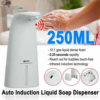 

250ml Adopting smart IR sensing Automatic Foaming Soap Dispenser Anti-polution Suit For bathroom kitchen hospital hotel office