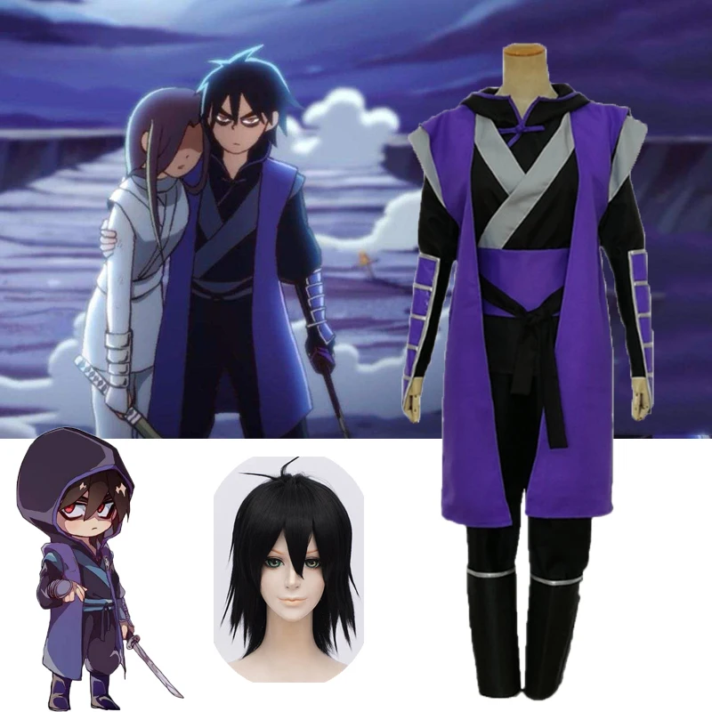 Anime Scissor Seven Cosplay Costume Killer Seven Uniforms For Adult