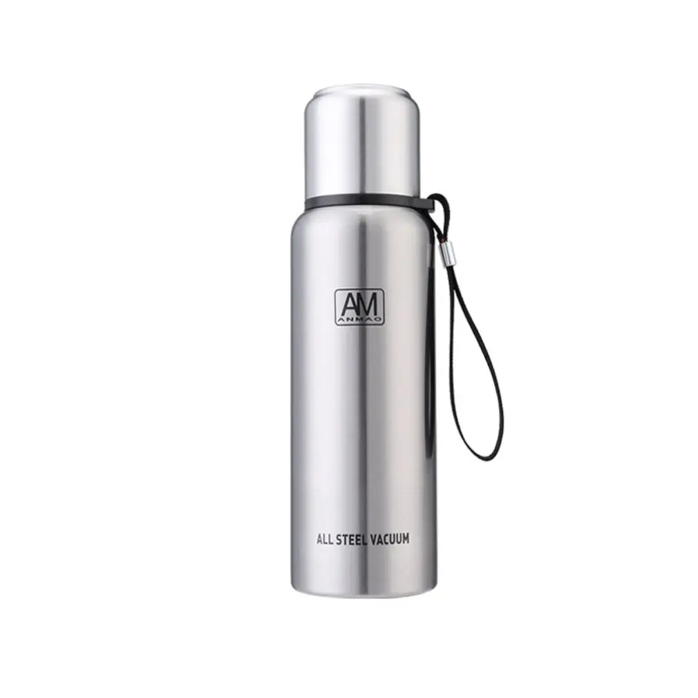 

Large Capacity Inside And Outside 304 Vacuum Stainless Steel Vacuum Flask Sports Outdoor Water Bottle Portable Travel Pot