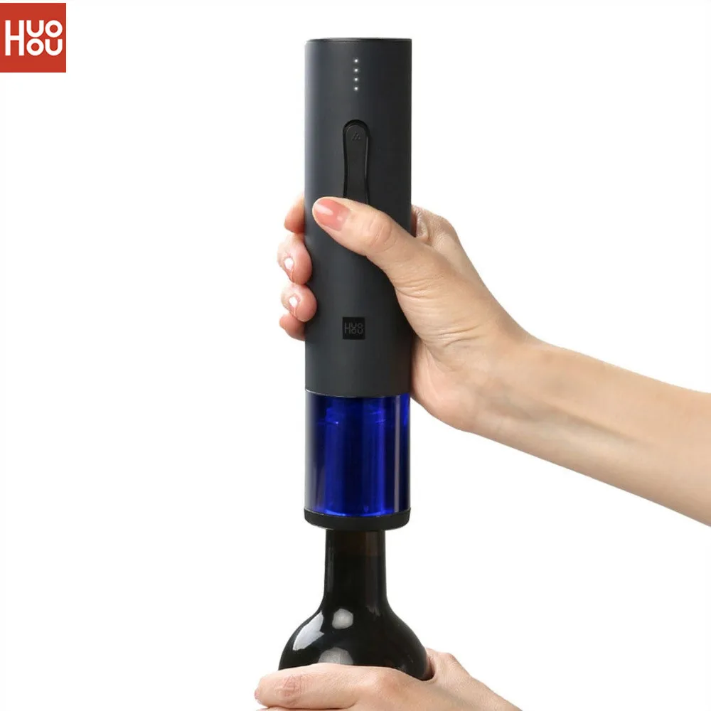 OriginalHuohouAutomaticWineBottleOpenerKitElectricCorkscrew