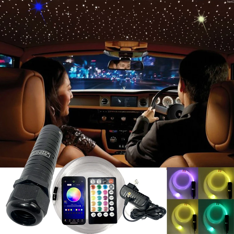 kit teto bluetooth app controle inteligente carro