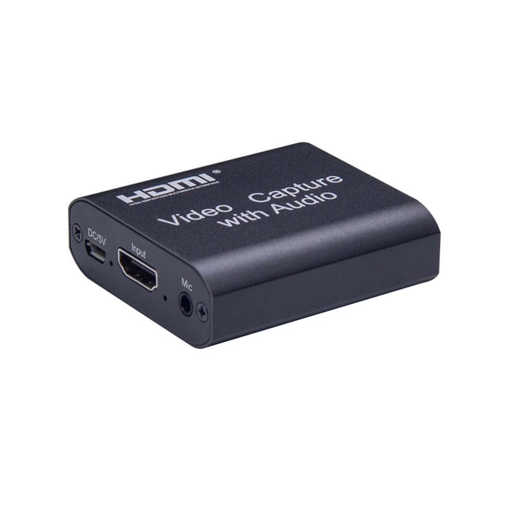 4K HDMI-совместимый видеозахват с аудио HD на USB 2 0 Карта видеозахвата игровая запись