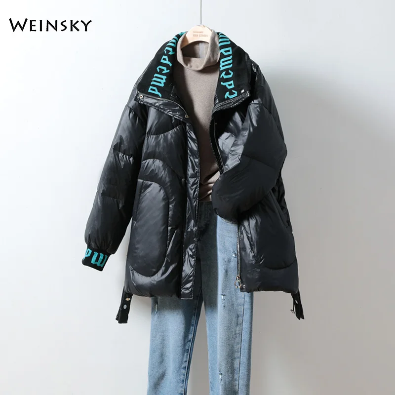 Autumn And Winter New Women Long Down Jackets