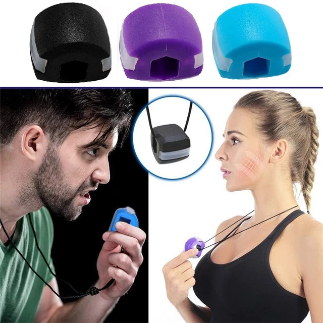 Silica gel facial fitness ball jaw trainer facial toner reduces double chin  relaxation ball gym fitness training jaw simulator facial biting muscle  trainer