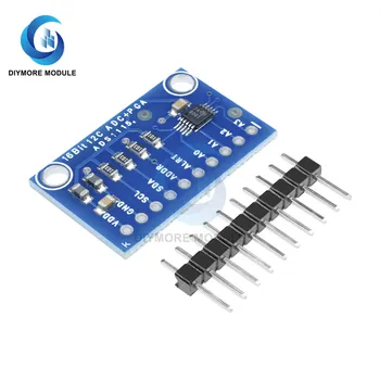 

ADS1115 ADC Module Analog-to-Digital Converter 16-Bit 4 Channel High Precision I2C IIC Interface for Battery Monitor