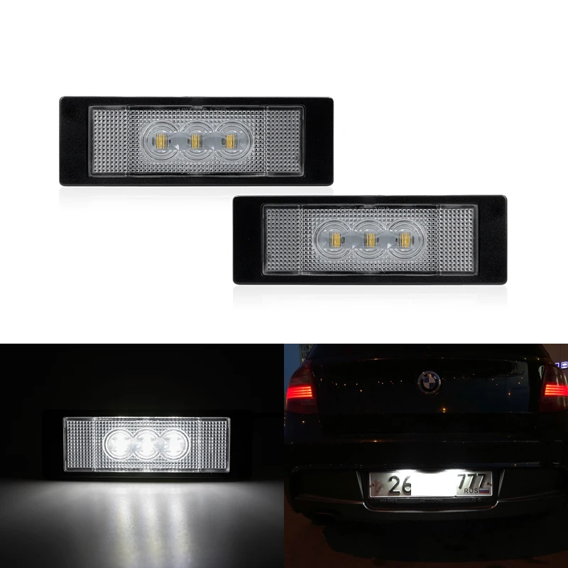 2x подходит для BMW E81 E87 F20 F21 E63 E64 F06 F12 F13 1 6 серии Z4 E86 E85 E89 X2 Gran Coupe SMD белые