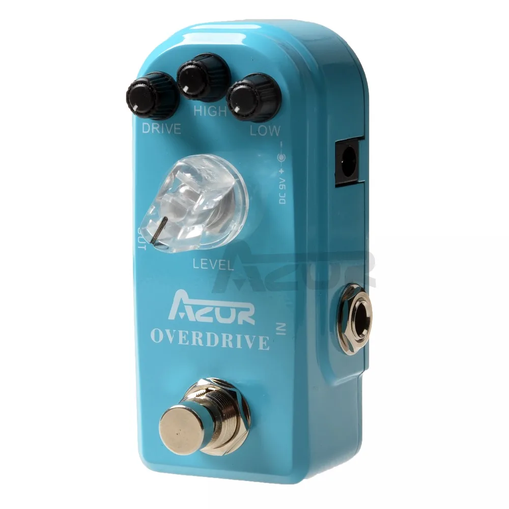 AZOR AP-308 Overdrive мини-гитарный эффект педаль мини-педаль эффект аксессуары Overdrive гитарные педали аксессуары Гитара Новинка