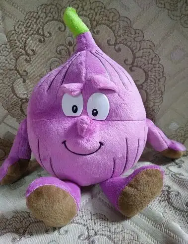 as picture Фруктовые овощи, мягкая плюшевая игрушка, банда, банан, груша, морковь, арбуз, баклажан, апельсин, лимон, тыква, чеснок, клубника - Цвет: as picture