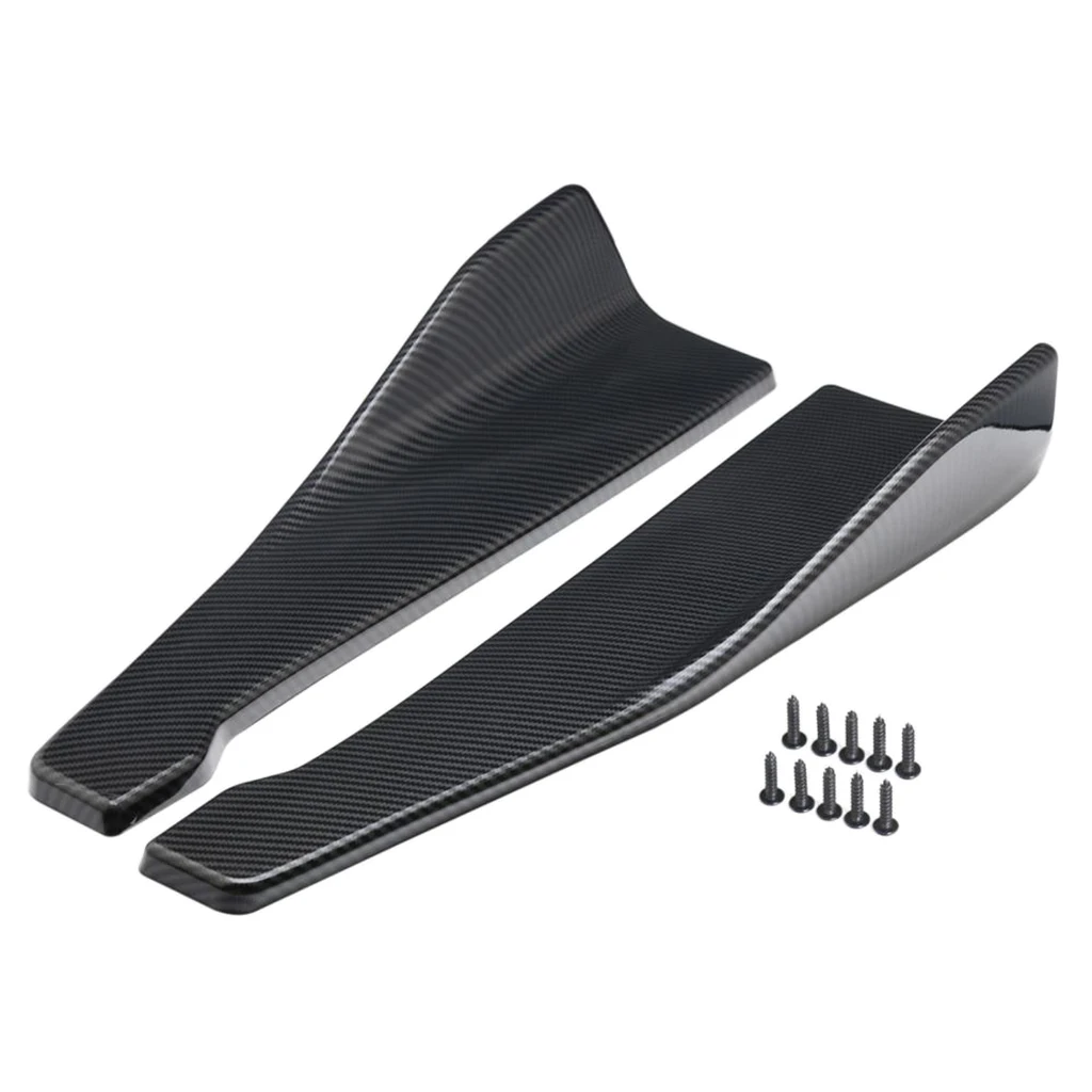 Универсальный Автомобильный задний бампер юбка расширение Winglet диффузор протектор