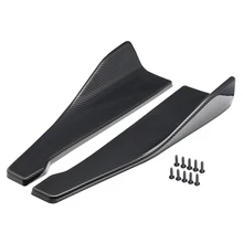 Универсальный Автомобильный задний бампер юбка расширение Winglet диффузор протектор