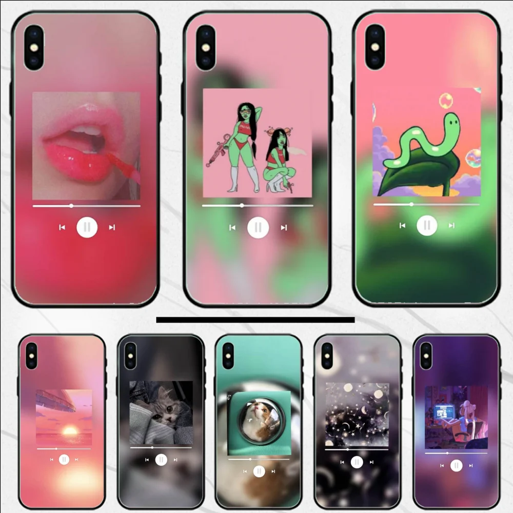 

Art aesthetic player pattern background Customer High Quality Phone Case For iphone11 11pro 11pro max 5 5s se