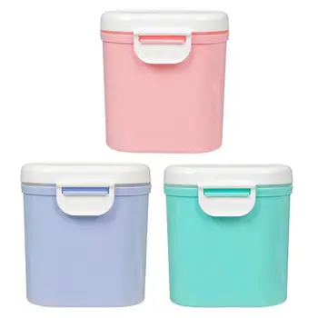 

Portable Powder Milk Storage Container with Spoon Baby Food Box Toddler Formula Milk Powder Case Feeding Accessories
