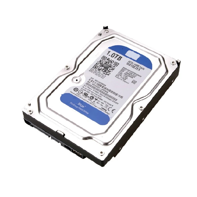 1 to WD Blue 3.5 SATA 6 GB/s HDD sata disque dur interne 64 M 7200PPM  lecteur de bureau hdd pour PC WD10EZEX - AliExpress