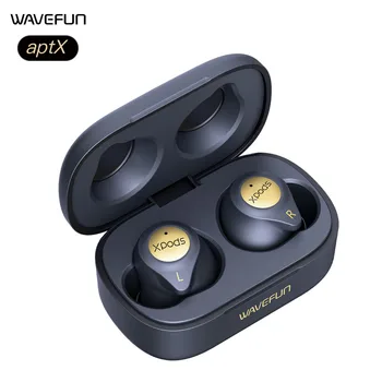 

Wavefun XPods 3T Bluetooth Earphone HIFI aptX Wireless Charging Headphones Totally 45Hours Music Time CVC8.0 with Dual Mic
