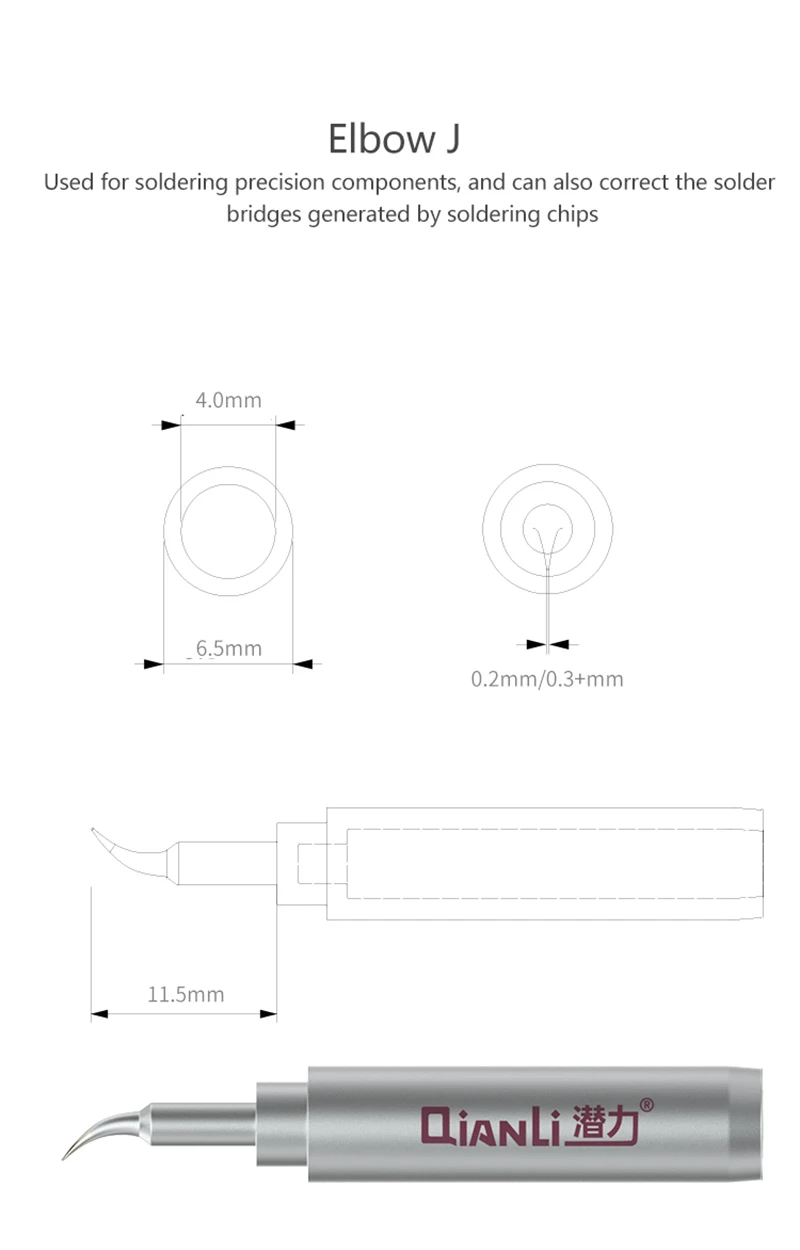 Qianli Universal Soldering Iron Tips Replaceable Lead Free K J I Welding Tips for 936 Soldering Stations BGA Rework Tool custom welding helmet