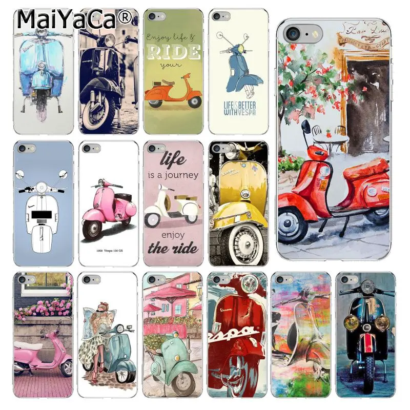 

MaiYaCa Vespa the painting French In Paris Fruit Market Phone Case For iphone 11 Pro 11Pro Max 8 7 6 6S Plus X XS MAX 5 5S SE XR