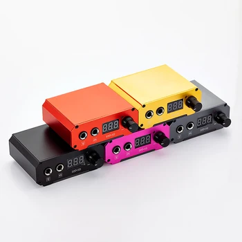 

New 2A Tattoo Mini Power LCD Digtal For Rotary Tattoo Machine and Pen Free Shipping