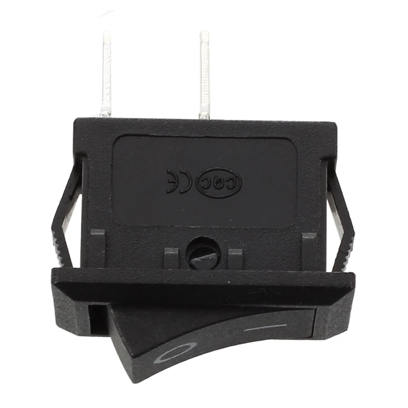 Модные 2 шт авто автомобиль AC 6A/250V 10A/125V 2 Pin 2 положения вкл/выкл Кулисный Переключатель KCD1