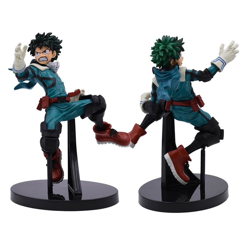 17-20 cm Anime Figure My Hero Academia PVC Smack Izuku Midoriya Shouto Todoroki Katsuki Boku Amazing Heros Toys Dolls Gift