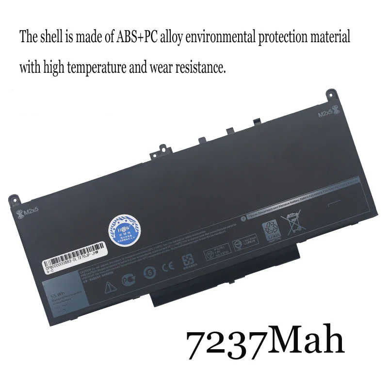 

1PC New Laptop Battery Internal For Dell Latitude E7270 E7470 J60J5 MC34Y