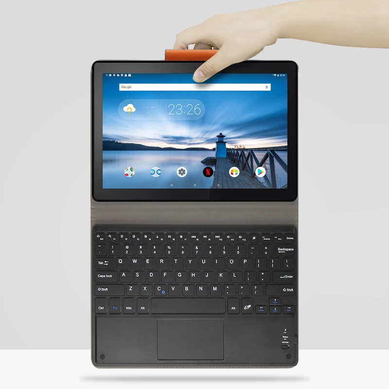 Чехол для lenovo Tab M10 10,1 TB-X605L, Беспроводная Bluetooth клавиатура, защитный чехол из искусственной кожи, Tab m10 TB-X605F, 10,1 дюймов, чехол для планшета