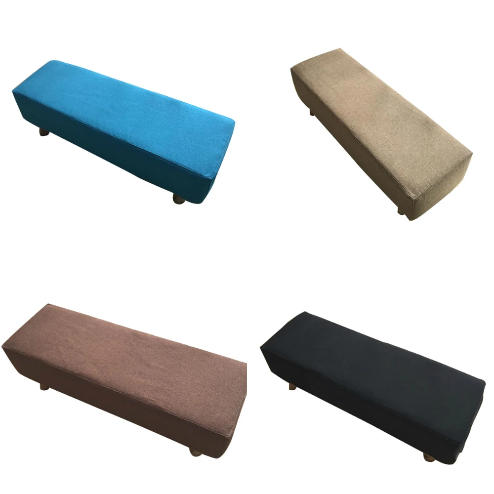 Lychee Solid Color Bench Cover Rectangle Stretch Elastic Chair Covers for Home Kitchen Wedding Birthday Party | Дом и сад