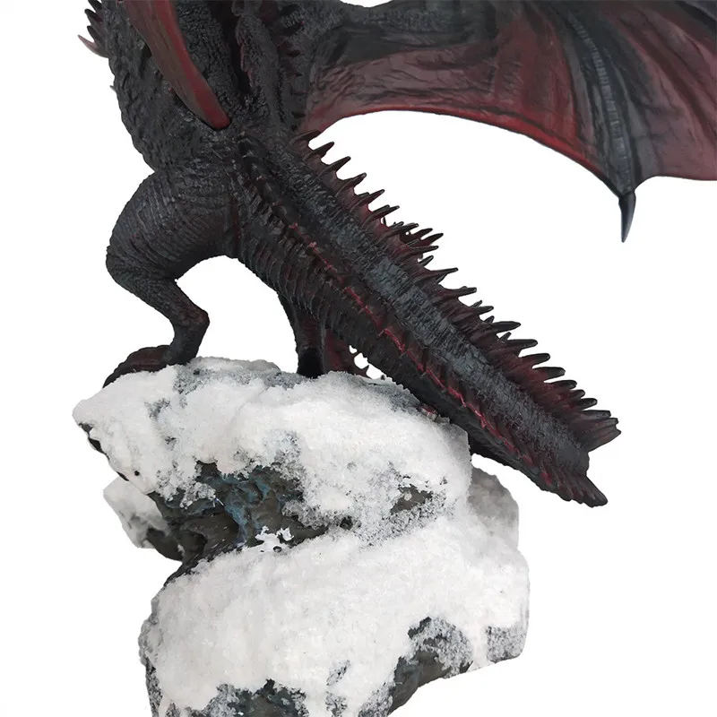 [] Игра престолов ледяной дракон Viserion Огненный Дракон дрогон Фигурка Статуя Коллекция Модель игрушка подарок с оригинальной коробкой