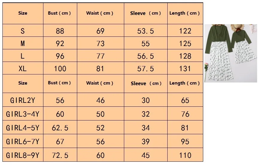 Весенние платья для мамы и дочки; одежда с длинными рукавами для мамы и меня; одинаковые комплекты для семьи; женское платье для мамы и ребенка