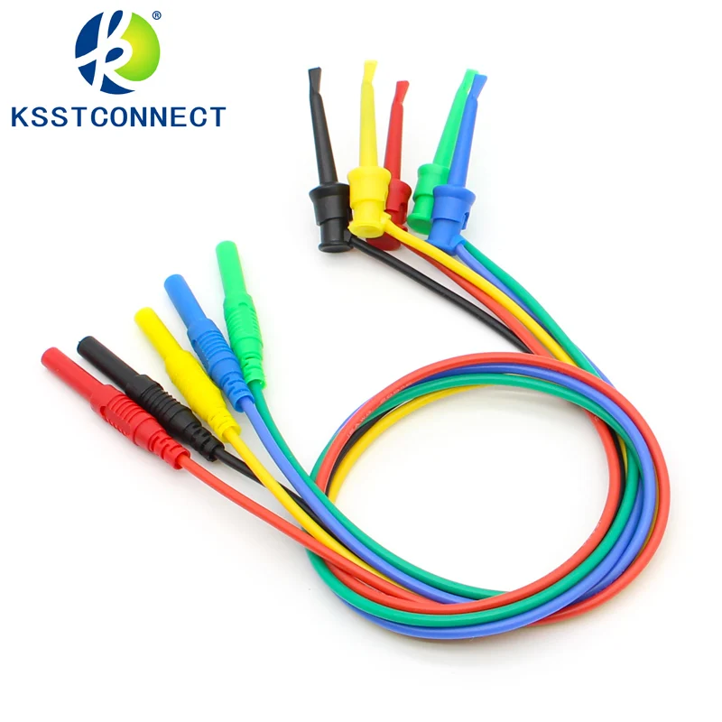 TL665 L = 0 5 м высококачественный гибкий силиконовый провод 16awg 4 мм банановая розетка
