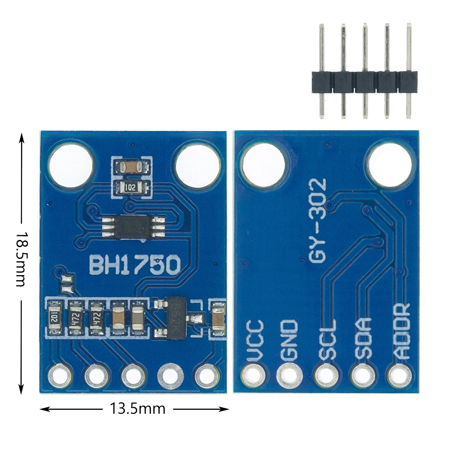 Бесплатная доставка! 10 шт./лот GY 302 BH1750 BH1750FVI чип интенсивность света модуль